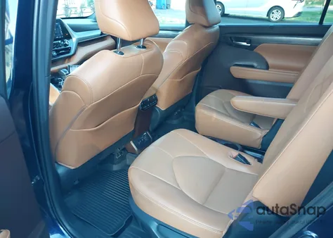 2020 Toyota Highlander Platinum из США, поврежденный, VIN 5TDFZRBH0LS054455